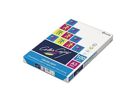 Color copy Carta Patinata Opaca, A3 gr. 100, 100 Pezzi