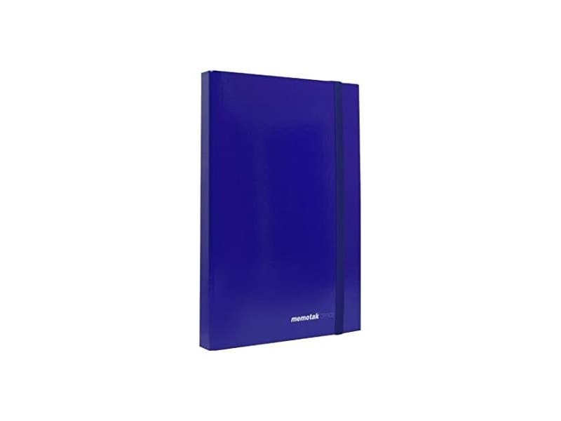 Cartelle con Elastico Memotak Basic Dorso 3 - Confezione da 10 - Blu