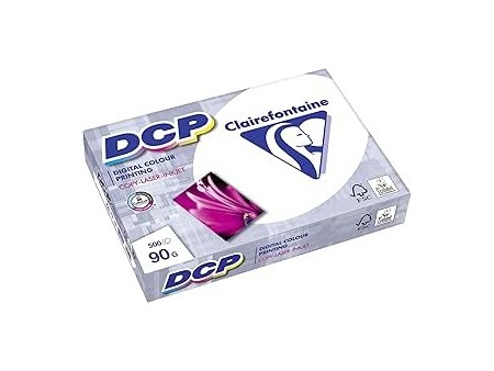 Carta per stampa DCP Clairefontaine 1833 (500 fogli in formato DIN A4 con 90 grammi / carta per copie Premium per stampa di
