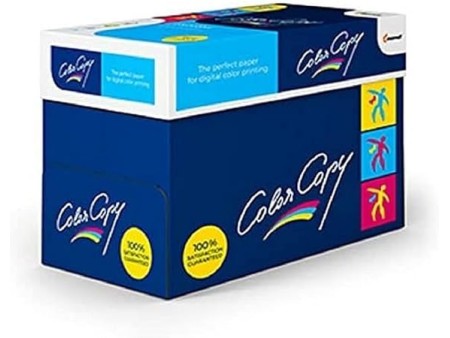 Carta Color Copy Bianca per Stampa a Colori, Formato A4, 280 gr/mq, Confezione da 5 risme da 150 fogli