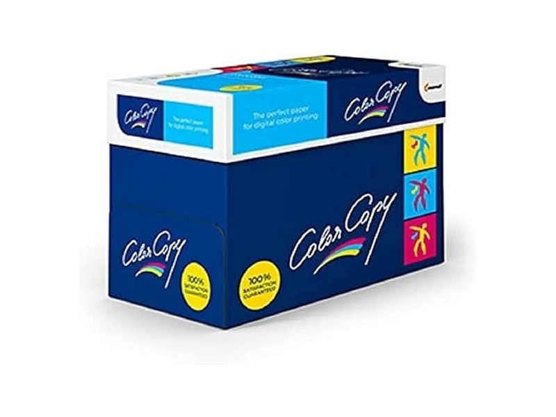 Carta Color Copy Bianca per Stampa a Colori, Formato A4, 280 gr/mq, Confezione da 5 risme da 150 fogli