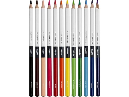 CARIOCA Matite Colorate 4.0 in Legno con Mina spessa e morbida