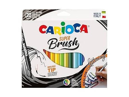 CARIOCA Pennarelli Super Brush