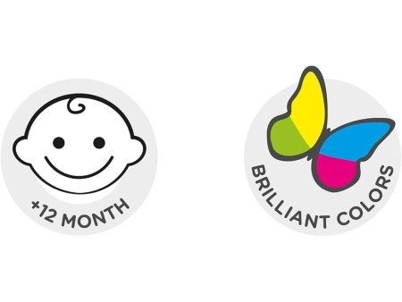 CARIOCA Pastelli a Cera Baby Teddy