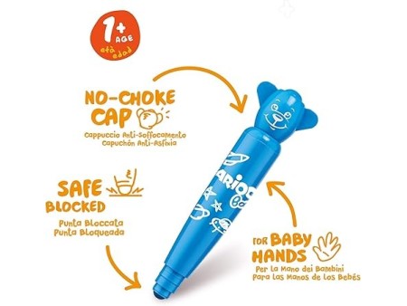 CARIOCA Pennarelli Baby Teddy Super Lavabili