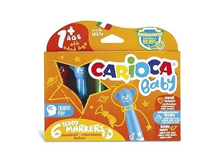 CARIOCA Pennarelli Baby Teddy Super Lavabili