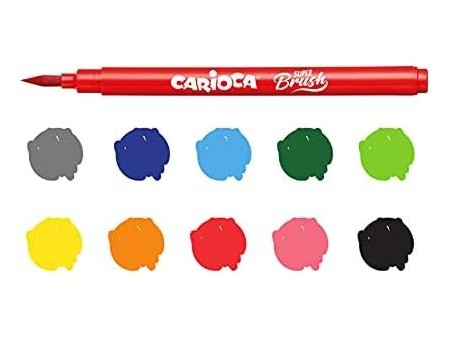 Carioca Pennarelli Per Calligrafia Super-Brush