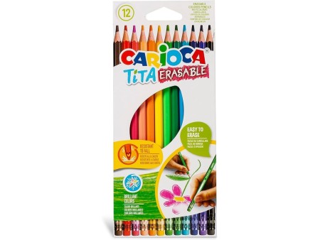 Carioca Matite Colorate Tita & Tita Erasable