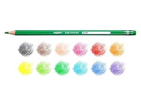 Carioca Matite Colorate Tita & Tita Erasable
