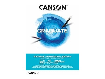 Canson Graduate Acquarellabile, Formato A5