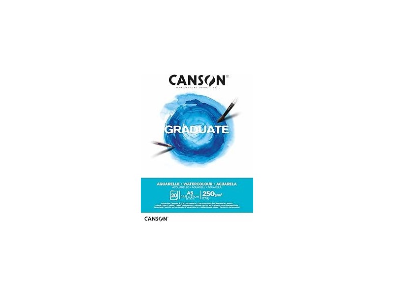 Canson Graduate Acquarellabile, Formato A5