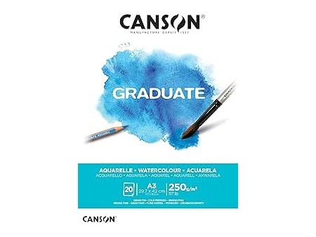 Canson Graduate Acquerellabile, Formato A3