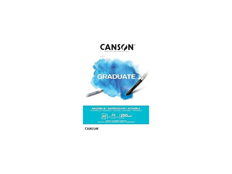 Canson Graduate Acquerellabile, Formato A3
