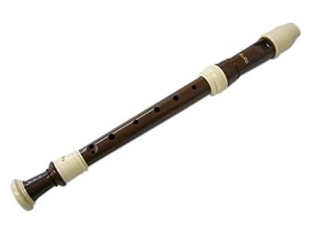 Aulos Flauto Dolce in Legno, Marrone