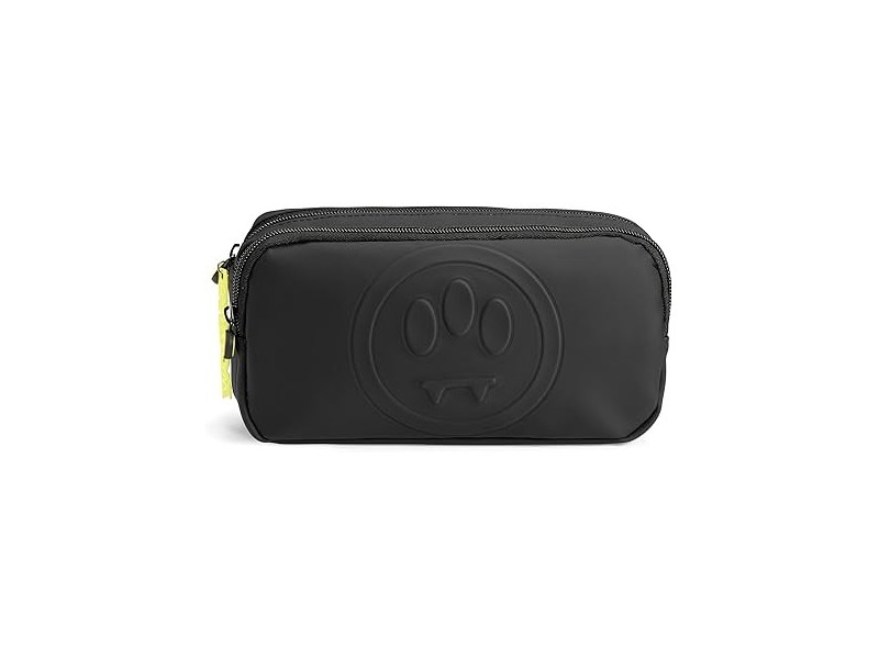 Astuccio Bauletto 2 zip, Barrow by Pigna, Nero