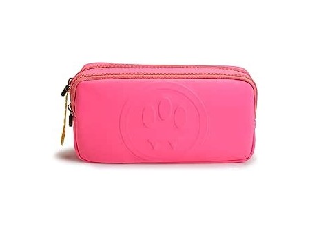 Astuccio Bauletto 2 zip, Barrow by Pigna, Fucsia