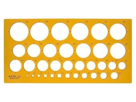 Arda 408908 Maschera Per Cerchi Grandi