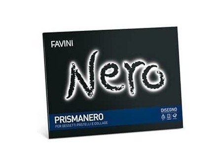 ALBUM FAVINI PRISMANERO 10 FOGLI 24x33cm-NERO