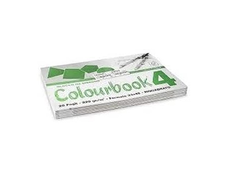 Album da Disegno F4 33X48 220GR. - RIQUADRATO - 20 FG.COLOURBOOK