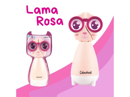 Colourbook Snippy - Forbici Con Punta Arrotondata, Lama Acciaio Inox da 13cm, Impugnatura In Morbido Silicone, Supporto da