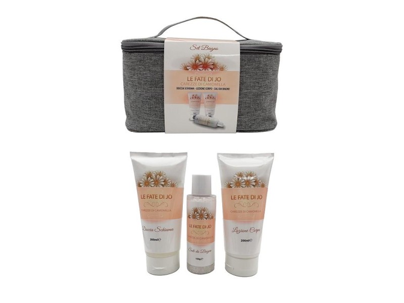 LE FATE DI JO COF CAMOMILLA BEAUTY+S/G 200ML+B/L 200ML+SALI BAGNO 150G
