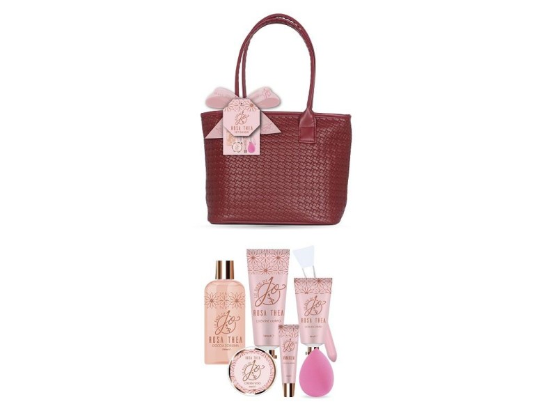 LE FATE DI JO COF ROSA THEA BORSA S/G+B/L+SCRUB+CR VISO+GLOSS+SPUG MAK