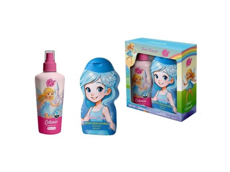 LE FATE DI JO TINNI CLUB COFFRET COLONIA 250ML+S/G 400ML FATINA BLU