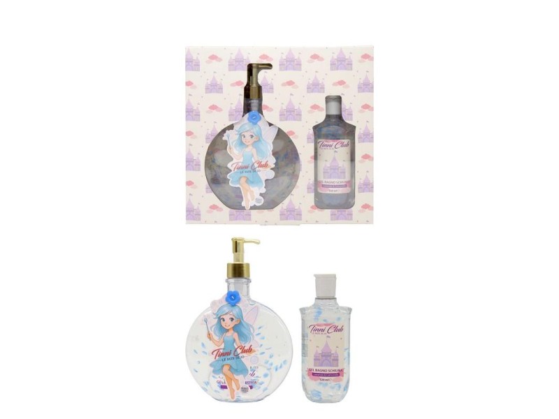 LE FATE DI JO TINNI CLUB COFFRET FATINA BLU S/G 490ML+S/G 320ML