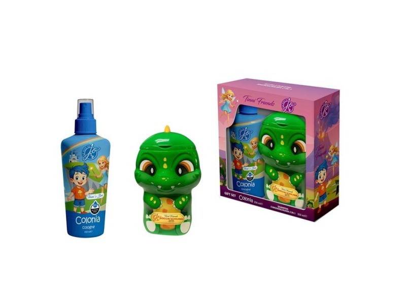 LE FATE DI JO TINNI FRIENDS COFFRET COLONIA 250ML+S/G 400ML COCCODRILL