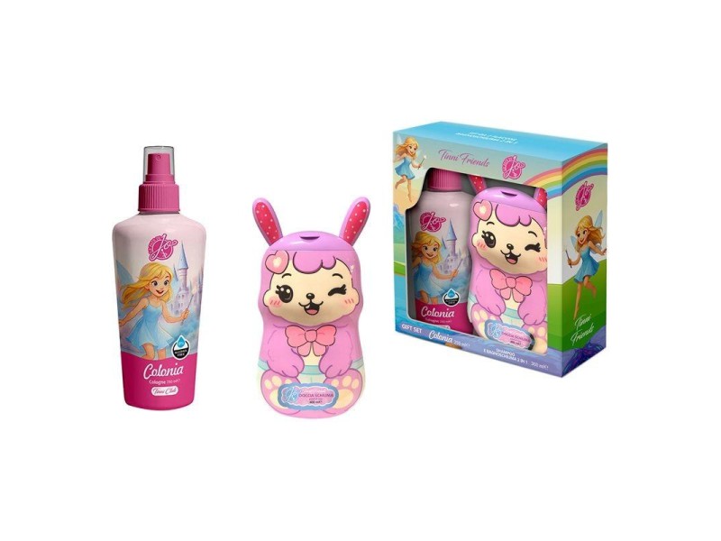 LE FATE DI JO TINNI FRIENDS COFFRET COLONIA 250ML+S/G 400ML CONIGLIO