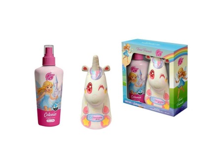LE FATE DI JO TINNI FRIENDS COFFRET COLONIA 250ML+S/G 400ML UNICORNO