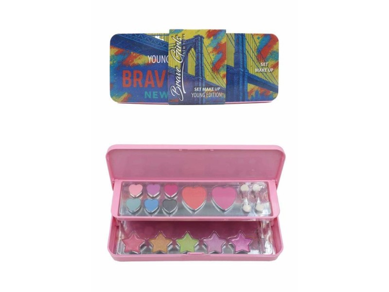 BRAVE GIRLS ASTUCCIO TRUCCO CON RIPIANI A SCOMPARSA