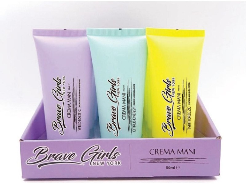BRAVE GIRLS EXPO CREMA MANI 18PZ (WILD-CITRUS-THAITA) 50ML