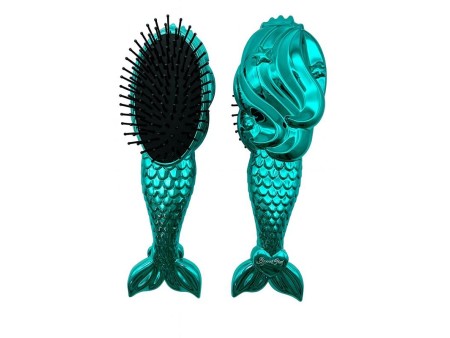 BRAVE GIRLS SPAZZOLA PER CAPELLI SIRENA VERDE