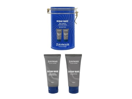 ZAYMAR COFFRET HOMME LATTA A CILINDRO SHAMPOO 100ML + A/S BALM 100ML