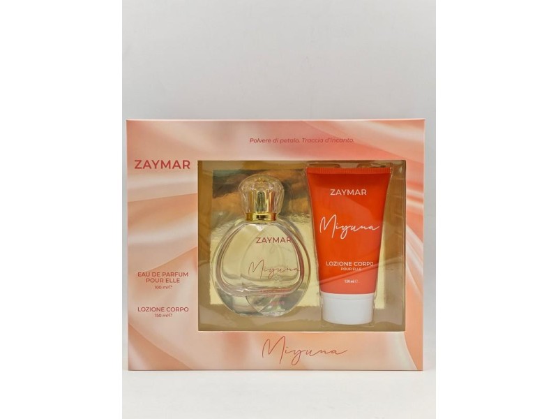 ZAYMAR COFFRET POUR FEMME MIYUNA EDP 100 ML + B/L 150 ML
