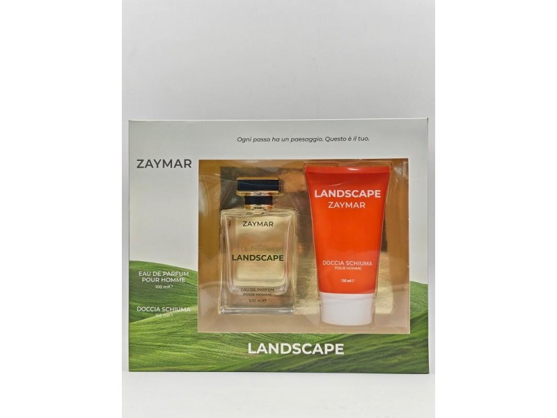 ZAYMAR COFFRET POUR HOMME LANDSCAPE EDP 100 ML + S/G 150 ML