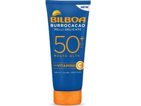 BILBOA BURROCACAO CREMA SOLARE VITAMINA C SPF50+ TUBO 180ML