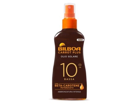 BILBOA CARROT PLUS OLIO SOLARE SPF 10 200 ML SPRAY