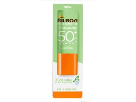 BILBOA STICK SOLARE VISO SPF 50+ ALOE SENSITIVE PELLI SENSIBILI 12ML