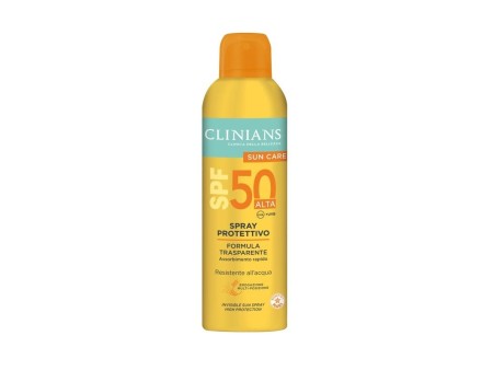 CLINIANS SOLARE SPRAY PROTETTIVO TRASPARENTE SPF50+ 150ML