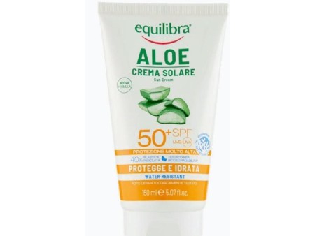 EQUILIBRA SUN ALOE CREMA SOLARE SPF 50+ 150ML