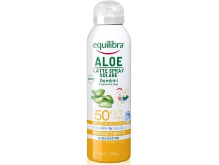 EQUILIBRA SUN ALOE LATTE SOLARE SPRAY BAMBINI SPF 50+ 150ML