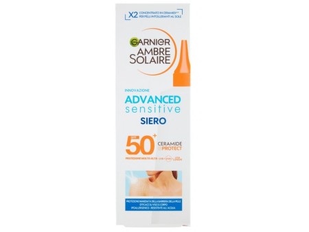 GARNIER AMBRE SOLAIRE ADVANCED SENSITIVE VISO E CORPO 50+ 125ML