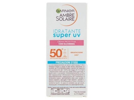 GARNIER AMBRE SOLAIRE CREMA IDRATANTE VISO SUPER UV 50+ 50 ML