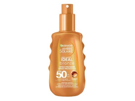 GARNIER AMBRE SOLAIRE IDEAL BRONZE SPRAY PROTETTIVO SPF50 150ML