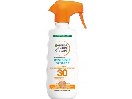 GARNIER AMBRE SOLAIRE INVISIBLE PROTECT BRONZE SPRAY SPF 30 270ML