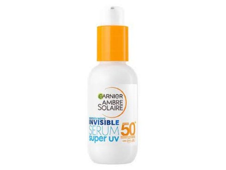 GARNIER AMBRE SOLAIRE INVISIBLE SERUM VISO SUPER UV 50+ CERAMIDE 30ML