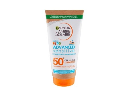 GARNIER AMBRE SOLAIRE KIDS ADVANCED SENSITIVE CERAMIDE 50+ 175ML