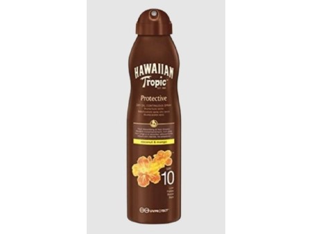 HAWAIIAN TROPIC OLIO SOLARE SECCO SPF 10 COCONUT & MANGO 180ML SPRAY